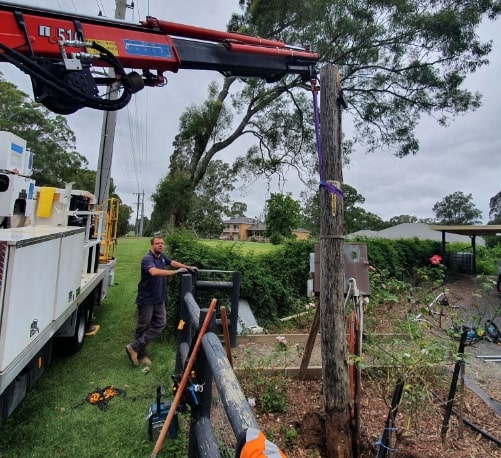 Private Power Pole Replacement & Installation