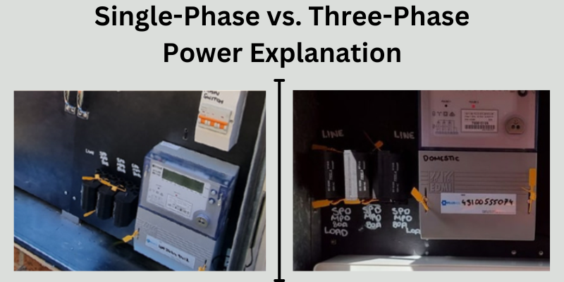 Single-Phase vs. Three-Phase Power Explanation