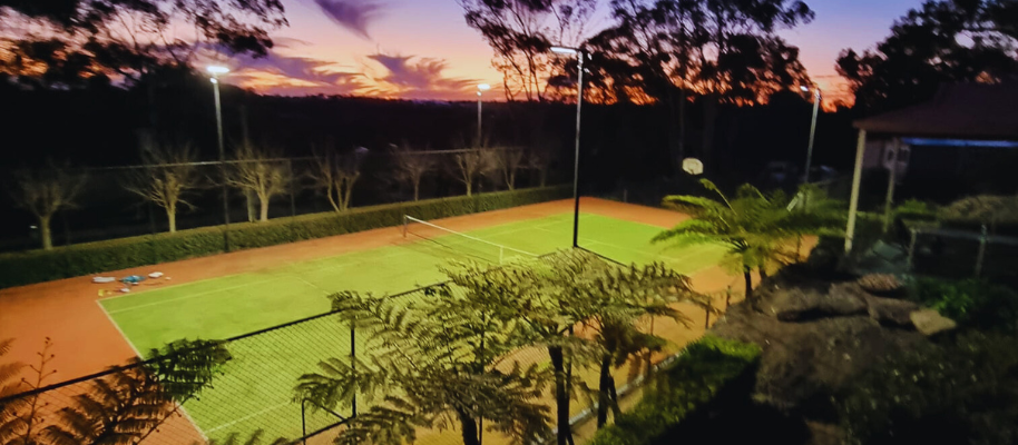 Tennis Court Lighting installation Service Provider