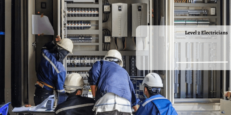 What is a level 2 electrician Roles and Responsibilities