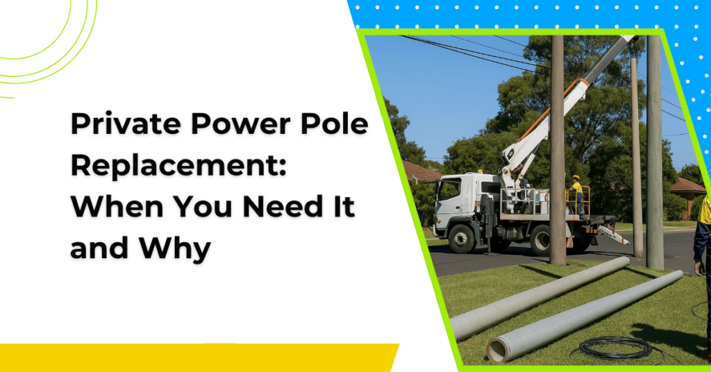 private power pole